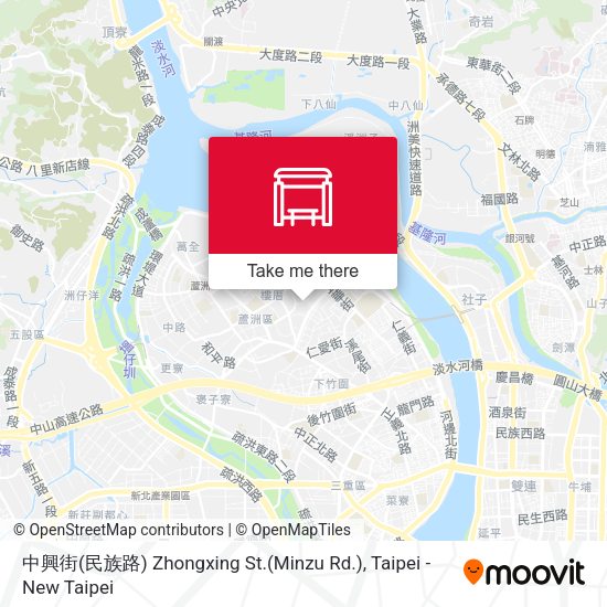 中興街(民族路) Zhongxing St.(Minzu Rd.) map