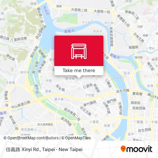 信義路 Xinyi Rd. map