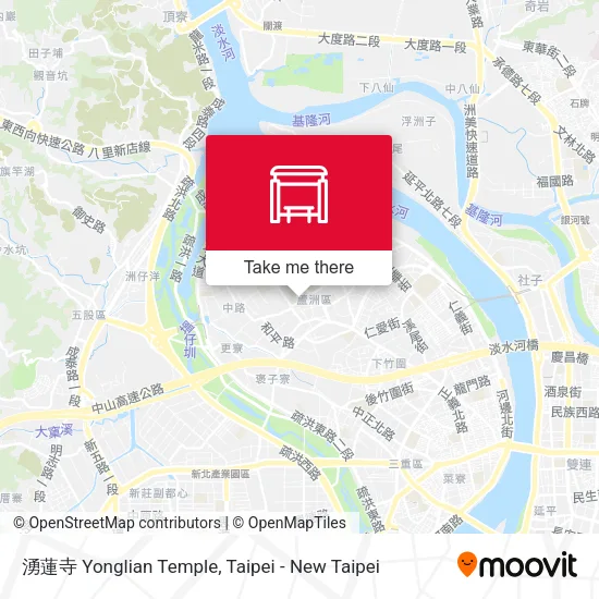 湧蓮寺 Yonglian Temple map
