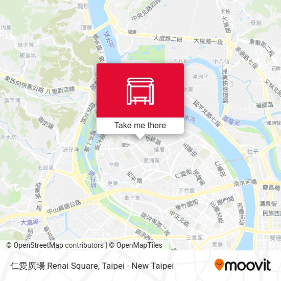 仁愛廣場 Renai Square map