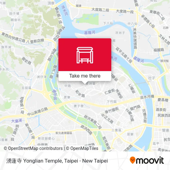 湧蓮寺 Yonglian Temple map