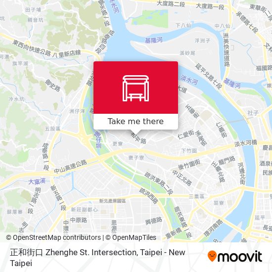 正和街口 Zhenghe St. Intersection map