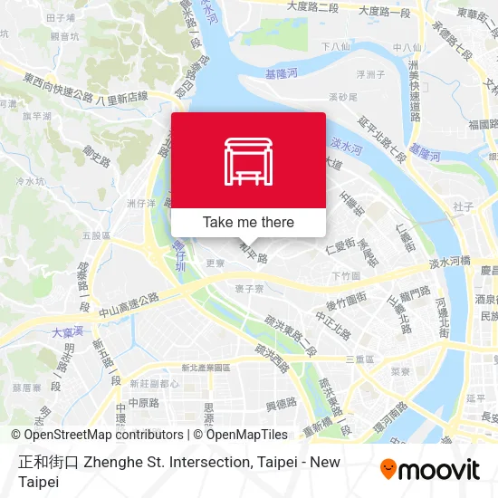 正和街口 Zhenghe St. Intersection地圖