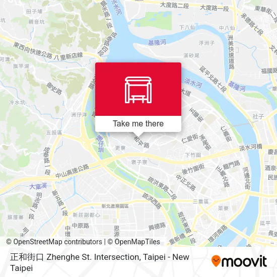 正和街口 Zhenghe St. Intersection地圖