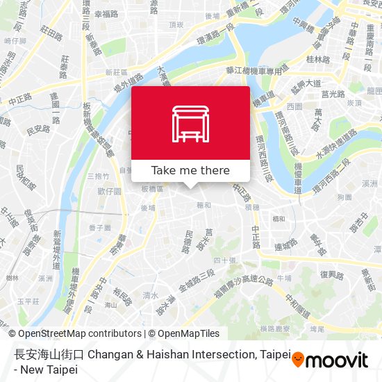 長安海山街口 Changan & Haishan Intersection map