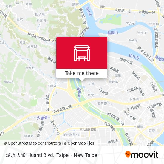 環堤大道 Huanti Blvd. map