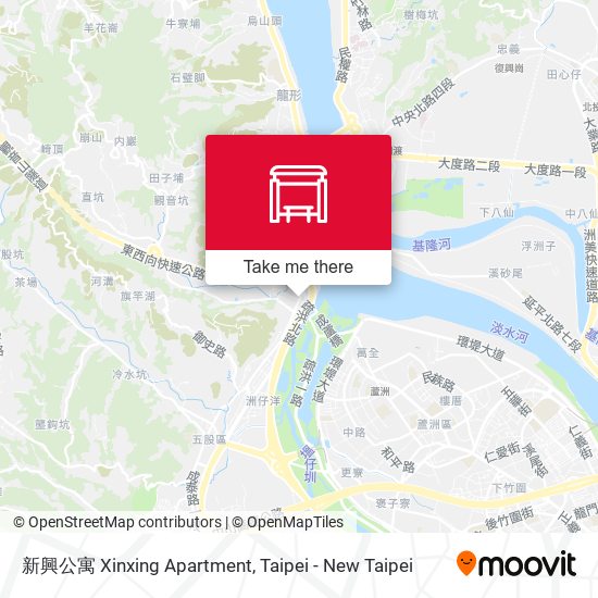 新興公寓 Xinxing Apartment map