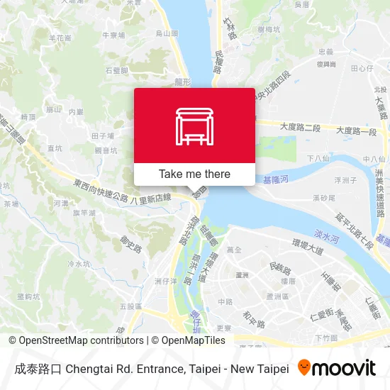 成泰路口 Chengtai Rd. Entrance map