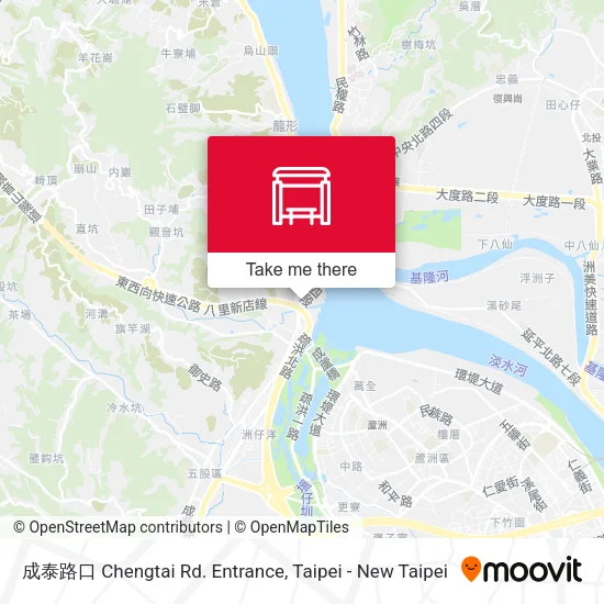 成泰路口 Chengtai Rd. Entrance地圖