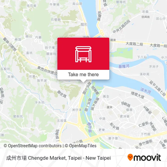 成州市場 Chengde Market map