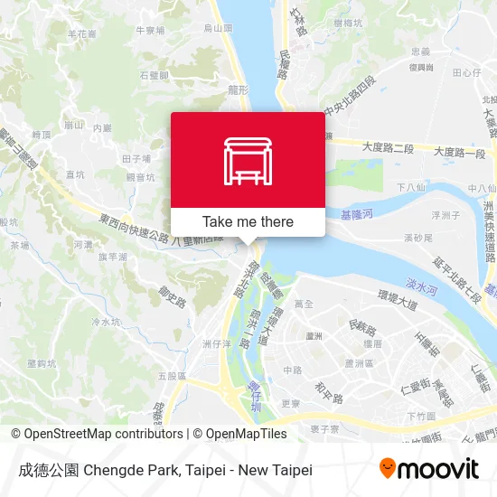 成德公園 Chengde Park map
