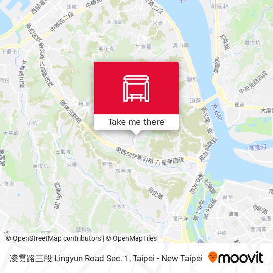 凌雲路三段 Lingyun Road Sec. 1地圖