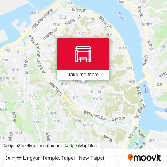 凌雲寺 Lingyun Temple地圖