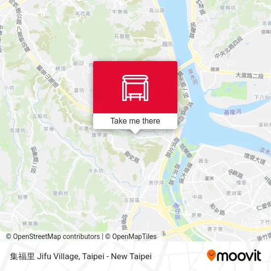 集福里 Jifu Village map