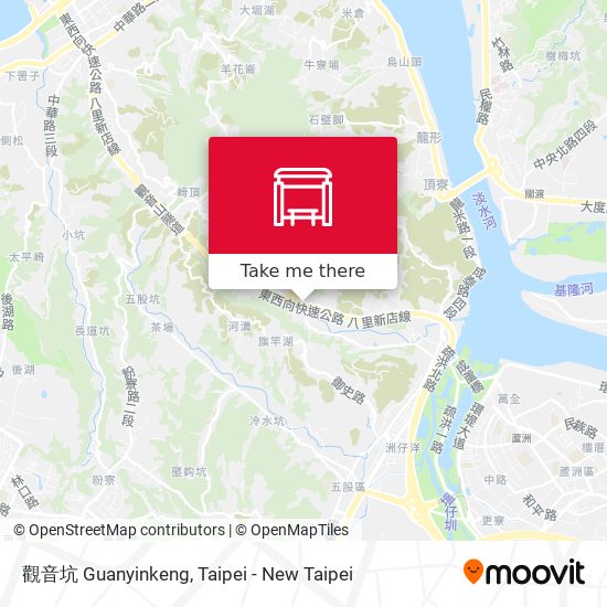 觀音坑 Guanyinkeng map