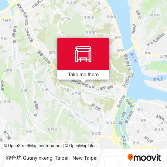 觀音坑 Guanyinkeng map