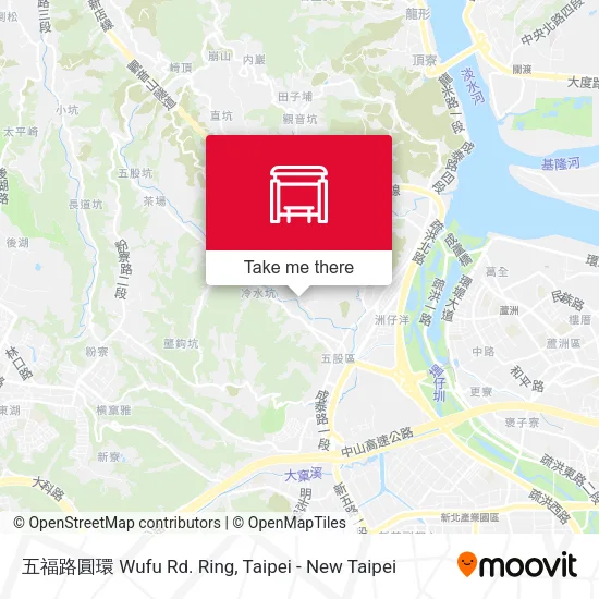 五福路圓環 Wufu Rd. Ring map