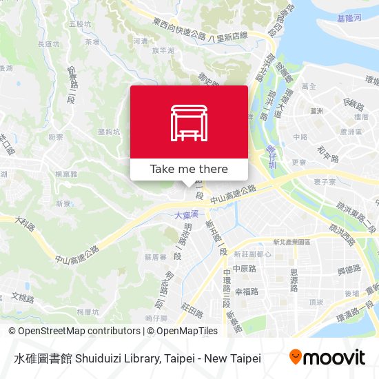 水碓圖書館 Shuiduizi Library地圖