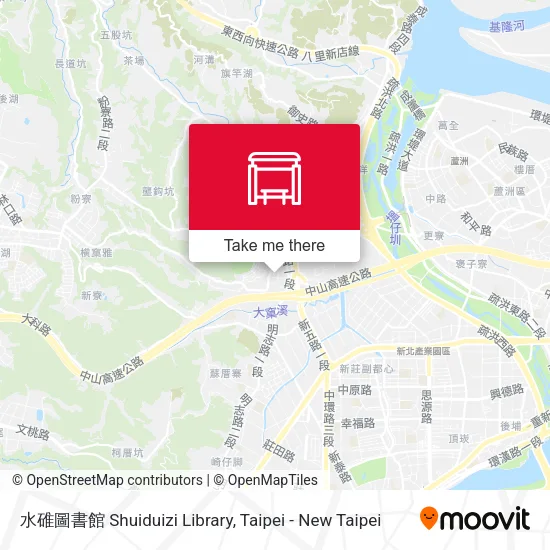 水碓圖書館 Shuiduizi Library map