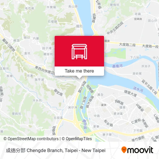 成德分部 Chengde Branch map
