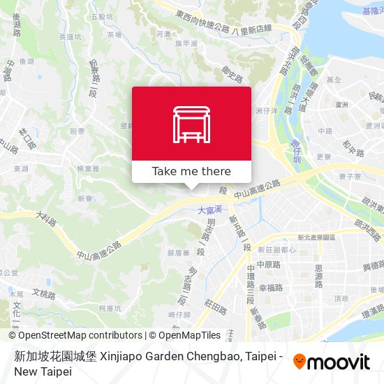 新加坡花園城堡 Xinjiapo Garden Chengbao map