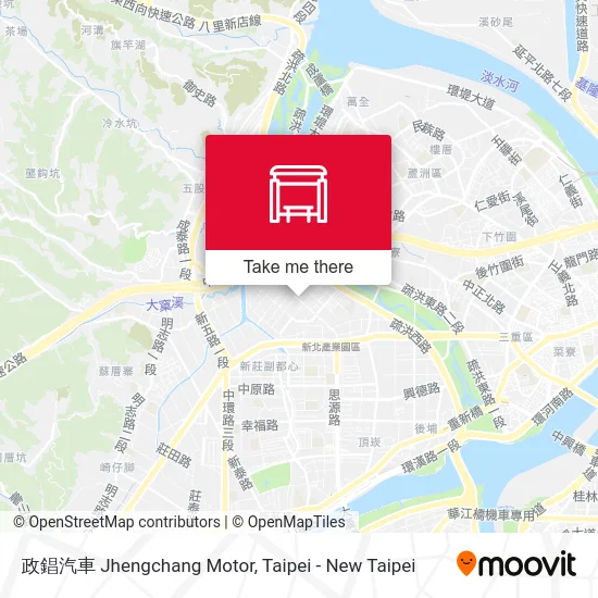 政錩汽車 Jhengchang Motor map