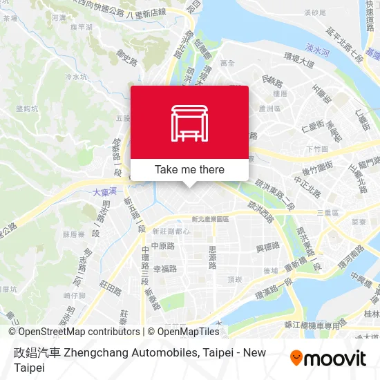 政錩汽車 Zhengchang Automobiles map