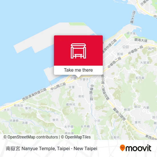南嶽宮 Nanyue Temple map