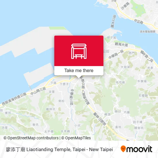 廖添丁廟 Liaotianding Temple地圖