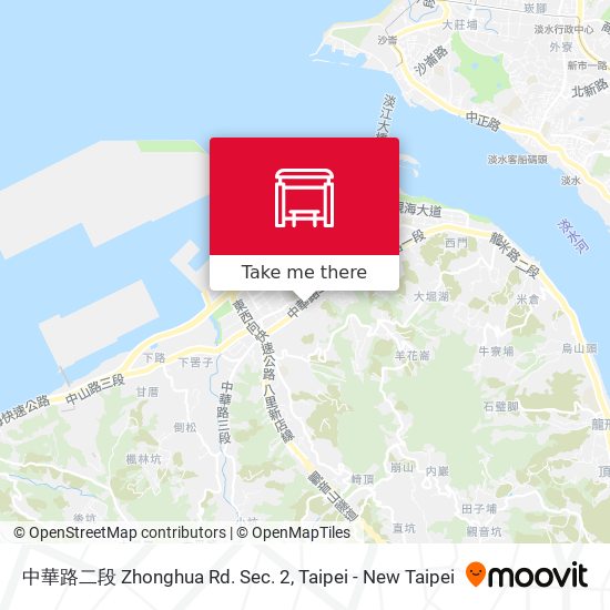 中華路二段 Zhonghua Rd. Sec. 2 map