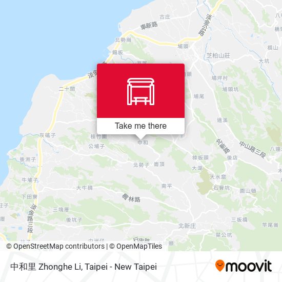 中和里 Zhonghe Li map