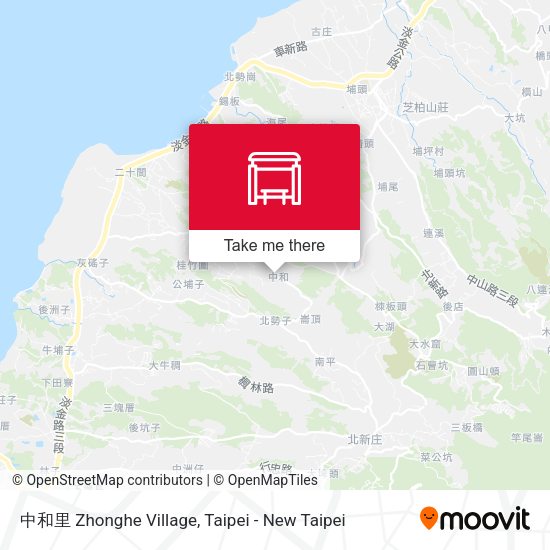 中和里 Zhonghe Village map