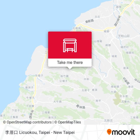 李厝口 Licuokou map