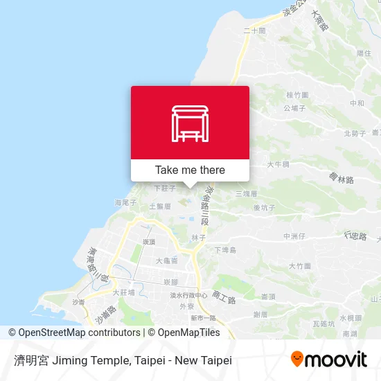 濟明宮 Jiming Temple map