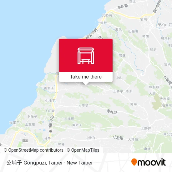 公埔子 Gongpuzi map