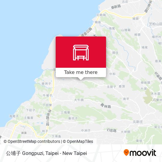 公埔子 Gongpuzi地圖