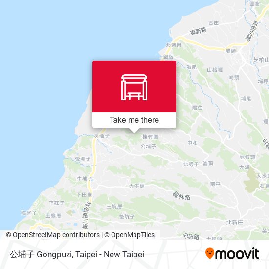 公埔子 Gongpuzi map