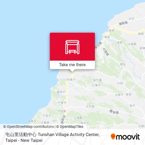屯山里活動中心 Tunshan Village Activity Center map