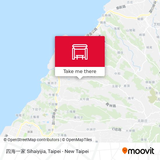 四海一家 Sihaiyijia map