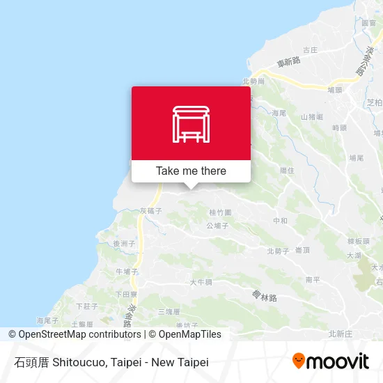 石頭厝 Shitoucuo map