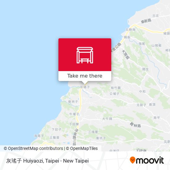 灰瑤子 Huiyaozi map