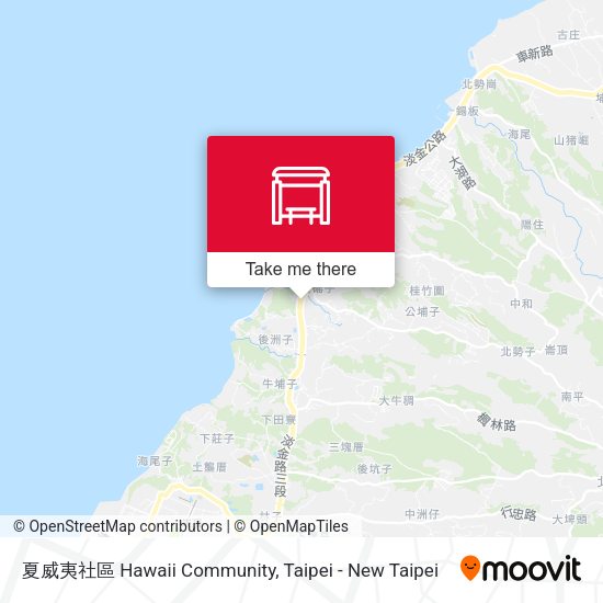 夏威夷社區 Hawaii Community地圖