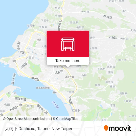 大樹下 Dashuxia map