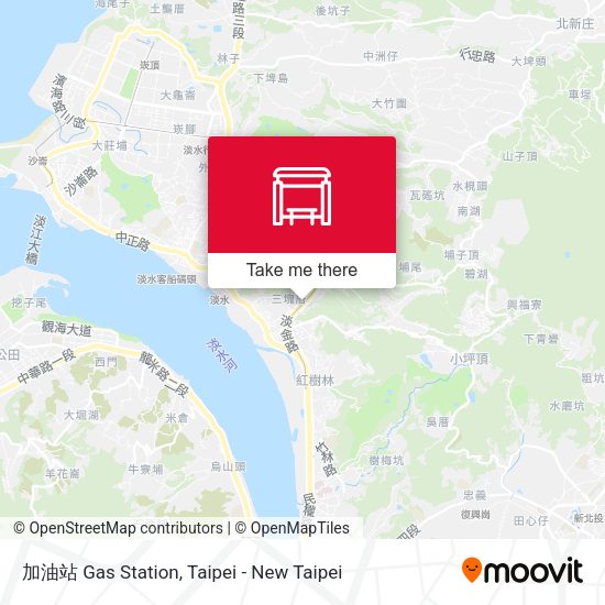 加油站 Gas Station map