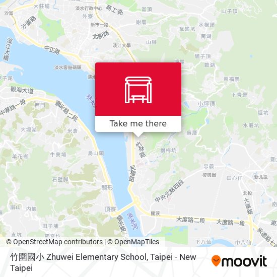 竹圍國小 Zhuwei Elementary School map