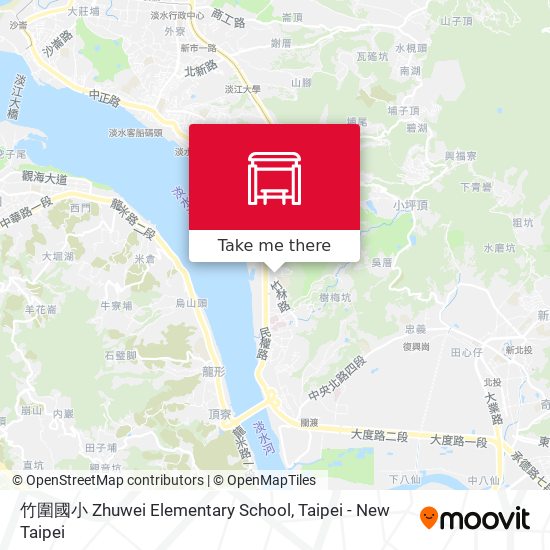 竹圍國小 Zhuwei Elementary School map