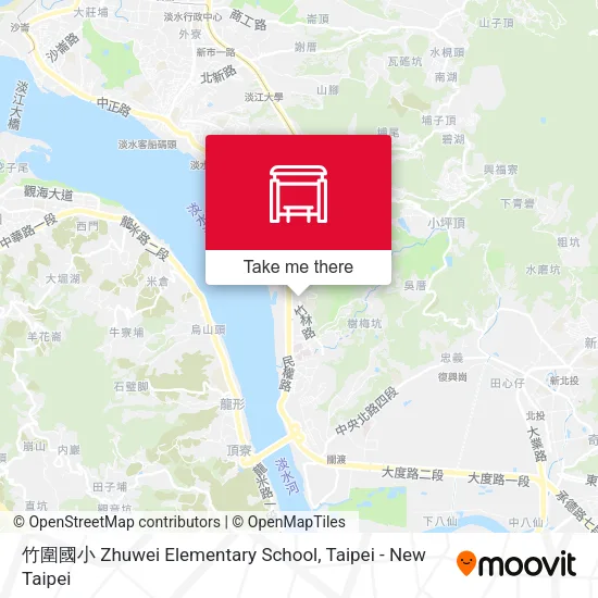 竹圍國小 Zhuwei Elementary School map