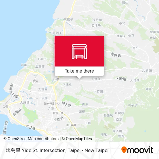 埤島里 Yide St. Intersection map