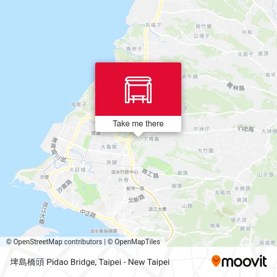 埤島橋頭 Pidao Bridge map