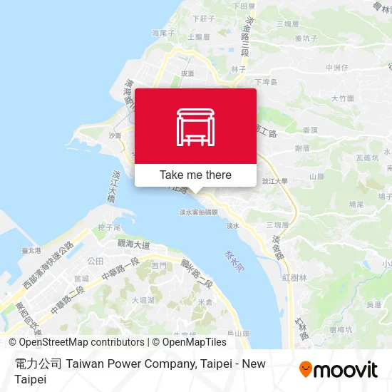 電力公司 Taiwan Power Company map